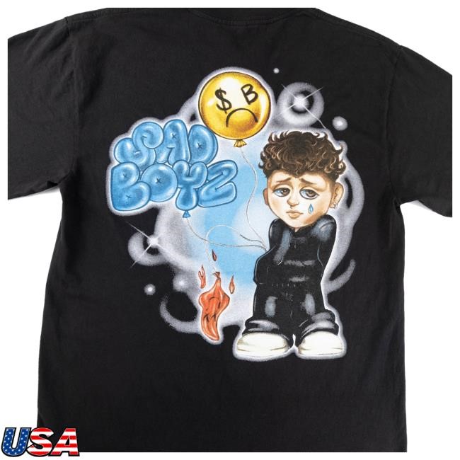 Official Sad Boyz Sad Now, Sad Later T Shirt