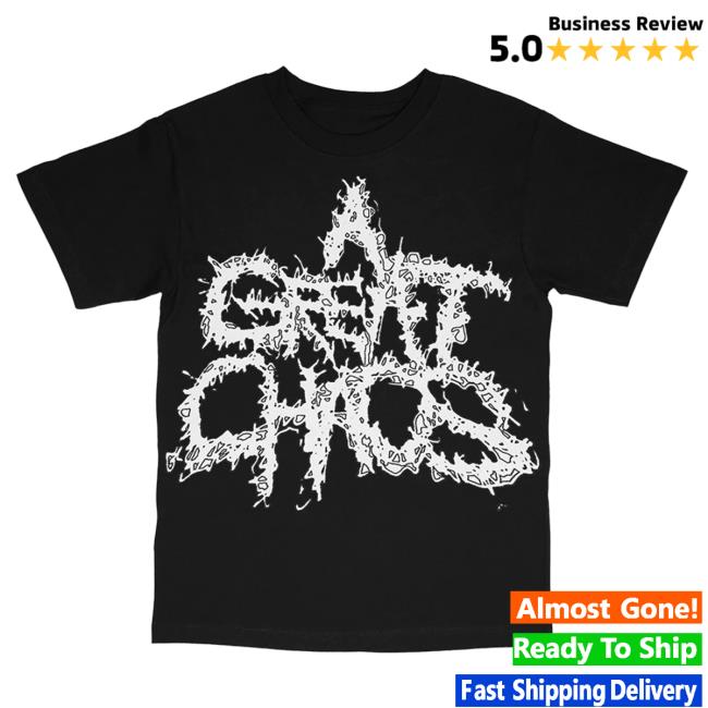 Official Interscope Records KenCarson Clothing Store Ken Carson Merch Cover Font Black Tee Shirt