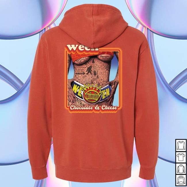 Official The Merch Collective Ween Store Chocolate & Cheese Anniversary Sweater