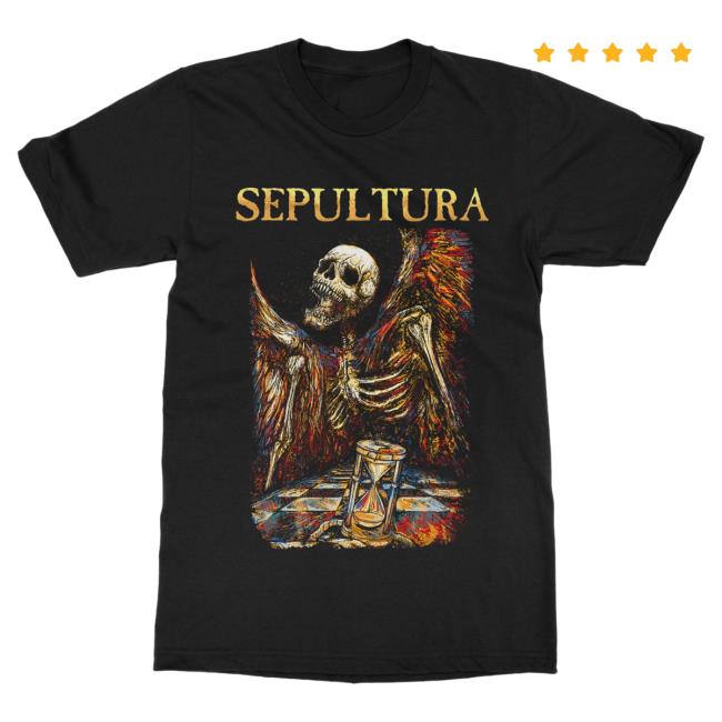 Official Sepultura Merch Store Sepultura Hourglass Tees Sepultura Clothing Shop