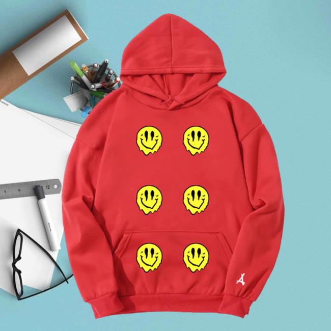 Official Thaalumni Merch Multi Smiley Drip Longsleeve T Shirt