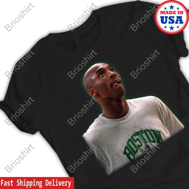 Kobe Bryant In Celtics Gear T Shirt
