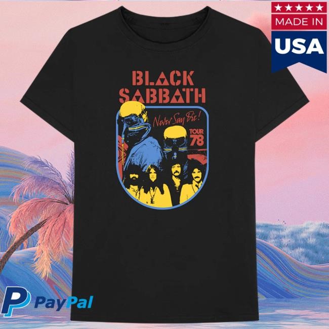 Never Say Die S/S Tee - Black Sabbath Official Store