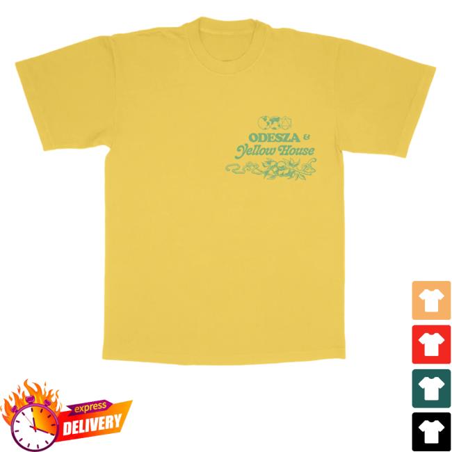 Official Odesza Merch Odesza Flaws In Our Design T-Shirt