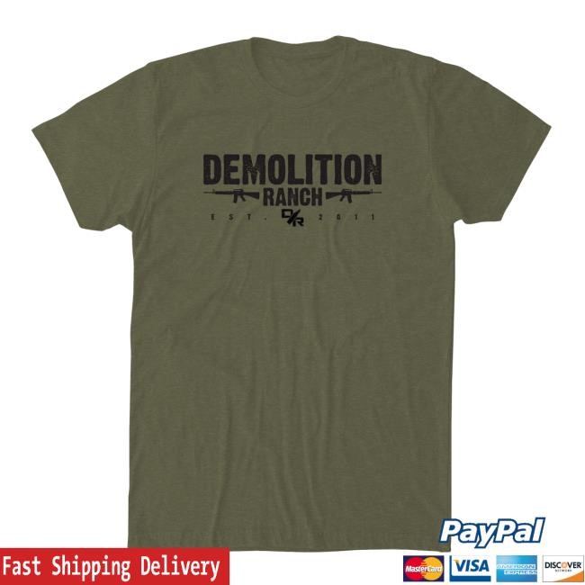 Demolition Ranch Merch Demolition Ranch Demo Double AR Essential T Shirt - Bunker Branding Co