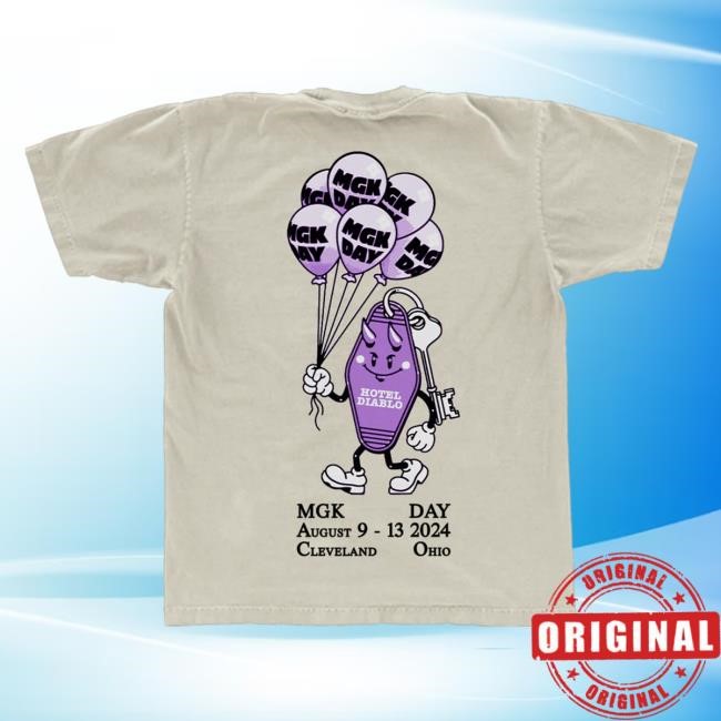MGK Day 2024 Short Sleeve Shirt - Machine Gun Kelly Official Store