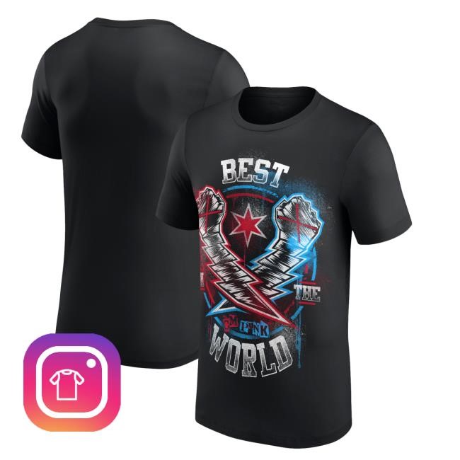 Wwe Cm Punk Lightning Fists T Shirt, Hoodie And Long Sleeve Tees
