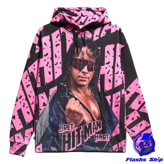 Official Chalk Line Clothing Bret Hart Big Face AOP Shirt 2023 3D Chalk-Line All Over Print