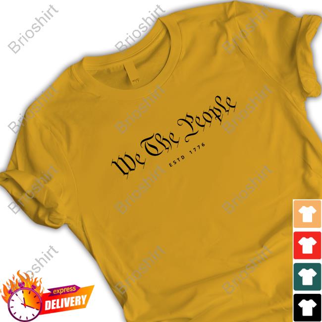 We The People ESTD 1776 Vintage Hoodie