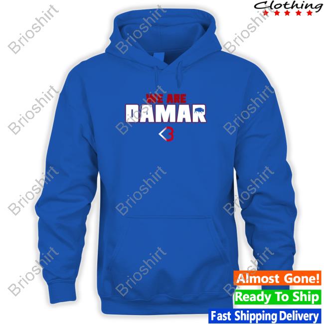 Store 716 Donates Chasing M's Foundation Damar Hamlin Love 3 T-Shirt