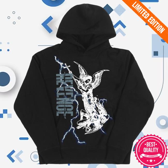 Official Revenge XXXTentacion Apparel Clothing Store Shop Revenge Archngel Lightning Pullover Hoodie XXX Tentacion Merch