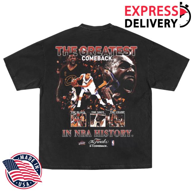 Cavs 3-1 New T Shirt By Sergio Calabasas Sergio Calabasas Merch Shop Cavs 3-1 Tee