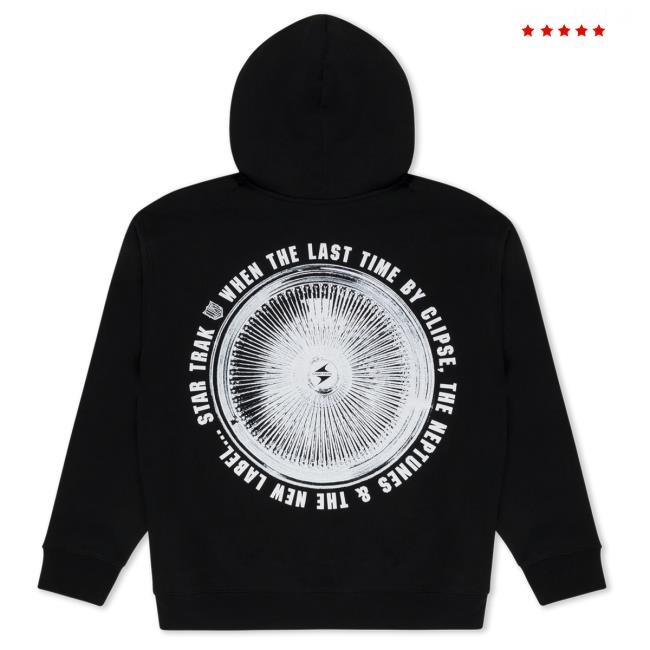 Star Trak X Lord Willin' LC Zip Hoodie Clipse Let God Sort Em Out Fleece