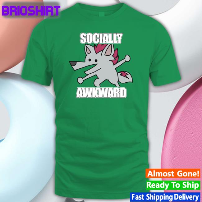 Socially Awkward Shreddyfox T Shirt Artworktee Shop
