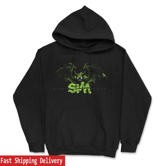 Official SIM Merch SIM Playdead Hood Black