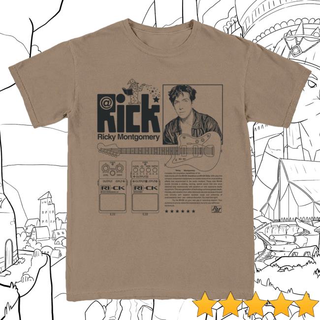 Official Ricky Montgomery Merch Store Ricky Montgomery Overdrive Shirts RickyMontgomery