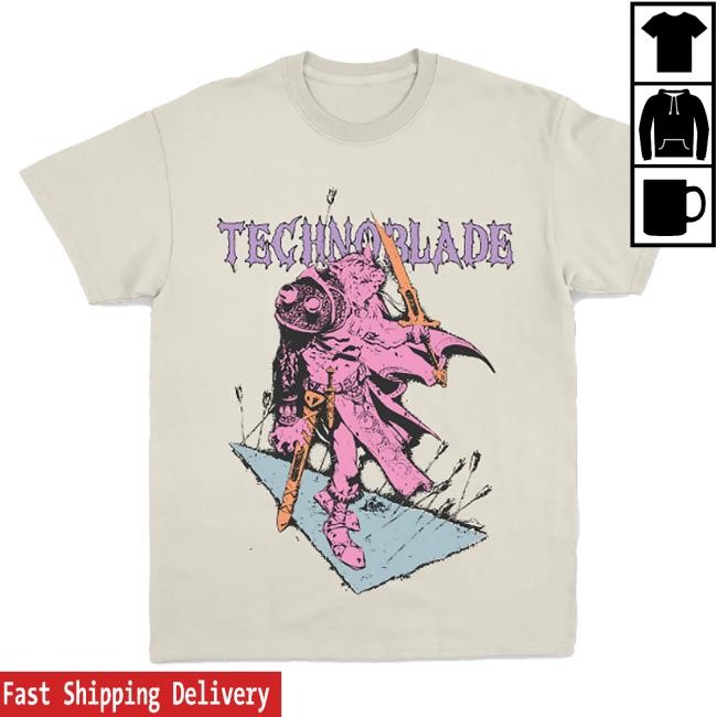 Technoblade Blood God Tee Shirt – Technoblade Official