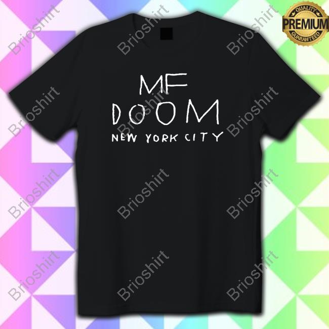 Gas Drawls Merch MF Doom NYC Pass The L T-Shirt