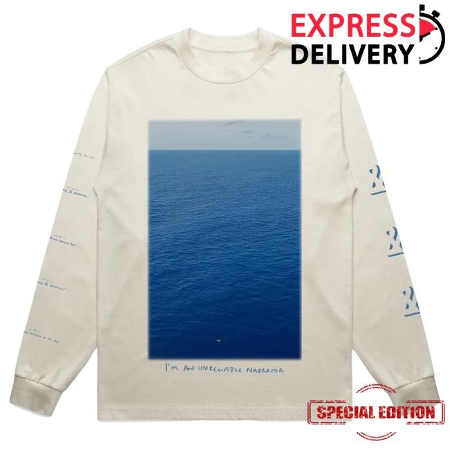 Bastille Band "&" Unreliable Narrator Photo Ecru Tee Bastille Official Merch Store