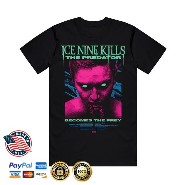 Ice Nine Kills The Predator Shirt Ice Nine Kills Merch Shop