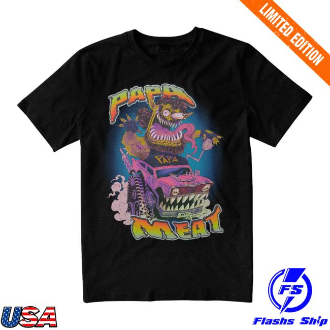 Official Meatcanyon Merch Papa Meat Grillhou5e T-Shirt