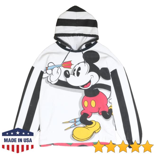 Official Throwback Vault Vintage Mickey Mouse Darts Disney AOP Sweaters 3D All Over Print