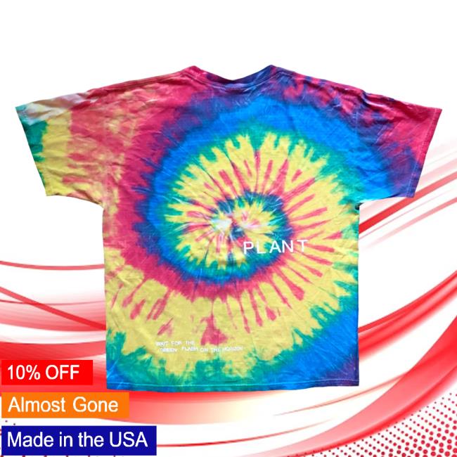 Dead Clothing Store Shop Cpfm We Are All Powered By The Sun 1/1 Tie Dye T Shirt Gratefuldead Merch Cactus Plant Flea Market