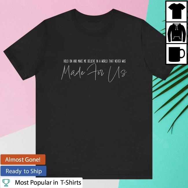 Made For Us Script T Shirt Nick Carter Store