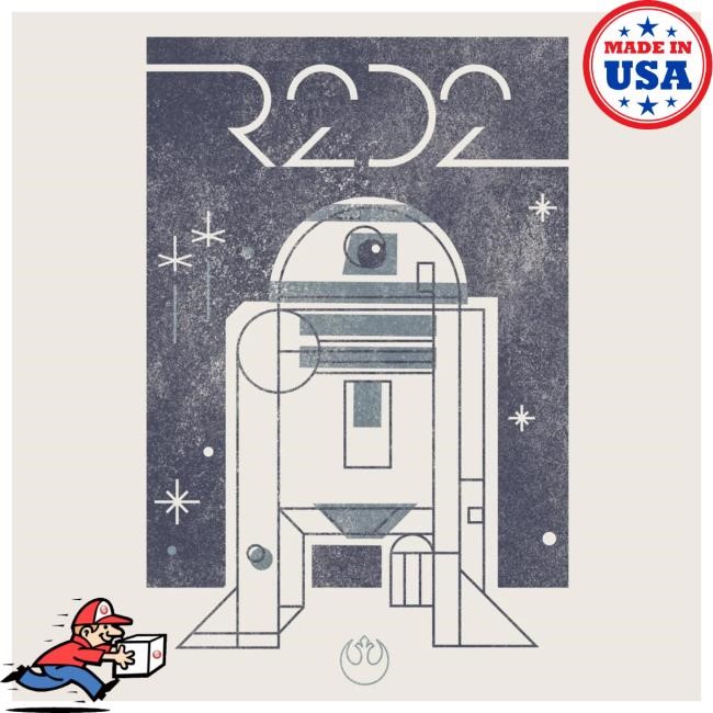 Official Heroes And Villains Store Star Wars R2D2 Postmodern Tees