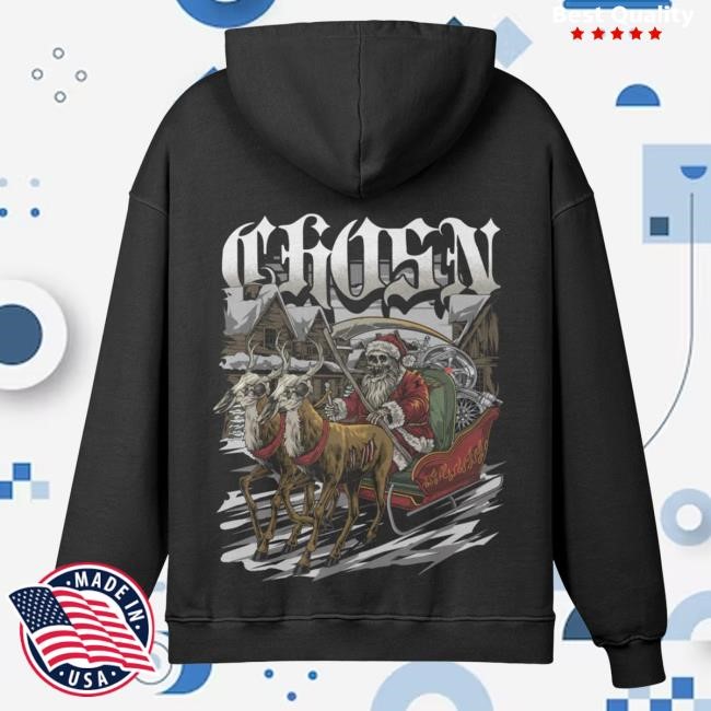 Official Chosn "HORROR CHRISTMAS" Heavyweight Attractive Hoodie