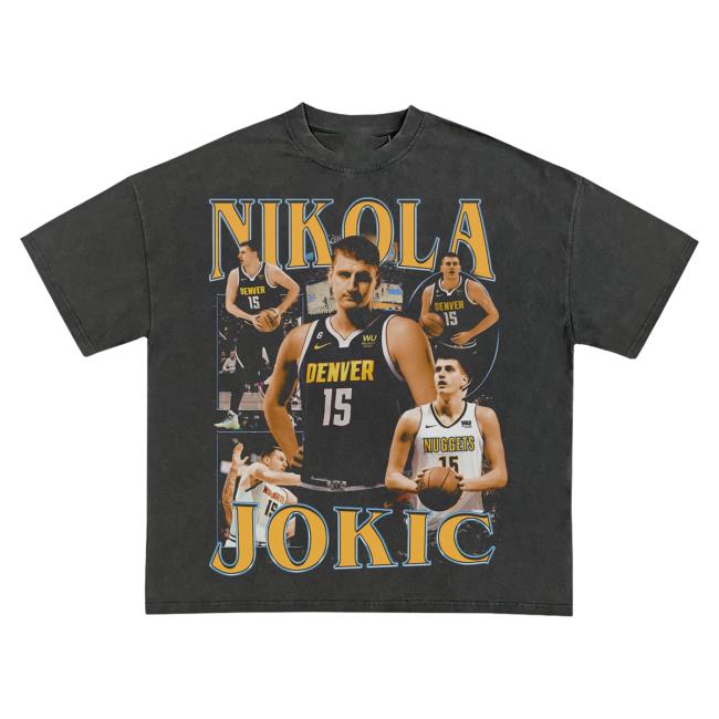 Official Game Changer Nikola Jokic 2 Tee Shirt Pepper GameChanger