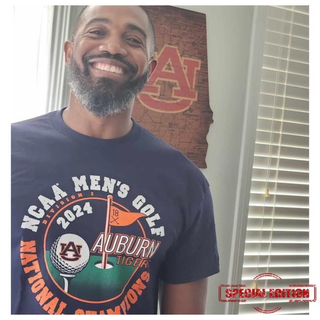 Auburn Tigers 2024 Ncaa Men's Golf National Champions T-Shirts