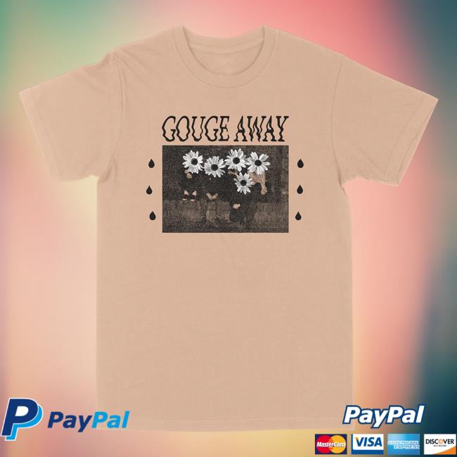 Official Death Wish Store Deathwish Inc Gouge Away Flowerhead Peach Tshirt Deathwishinc