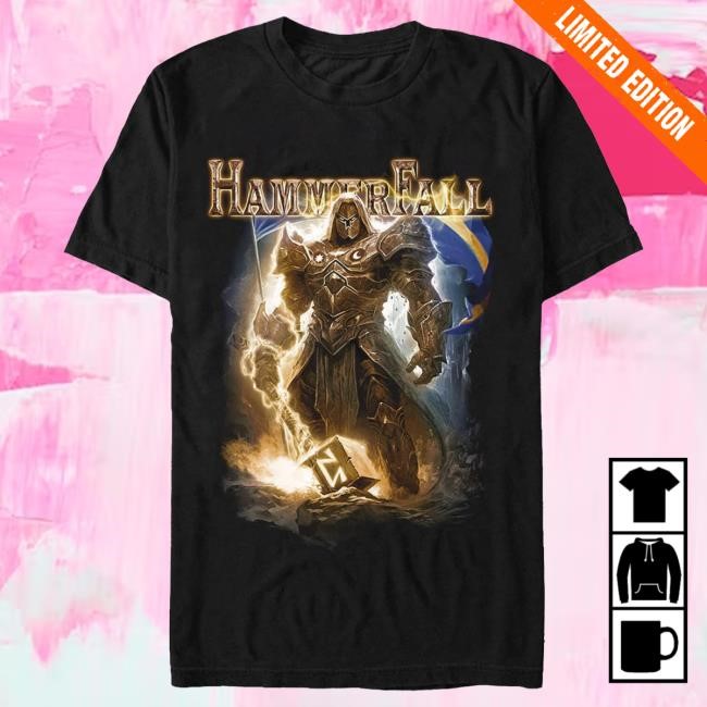 Official Nuclear Blast Merch Shop Hammerfall - Hector - Popover Shirt NuclearBlast