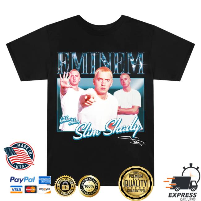 Official Eminem Merch Store Slim Shady Eminem Sslp25 Bootleg Top Shirt Eminem Apparel Clothing Shop SlimShady