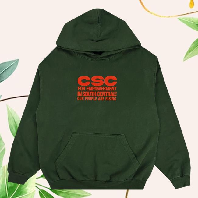 Official Crenshaw Skate Club Empowerment Sweatshirts Green CrenshawSkateClub