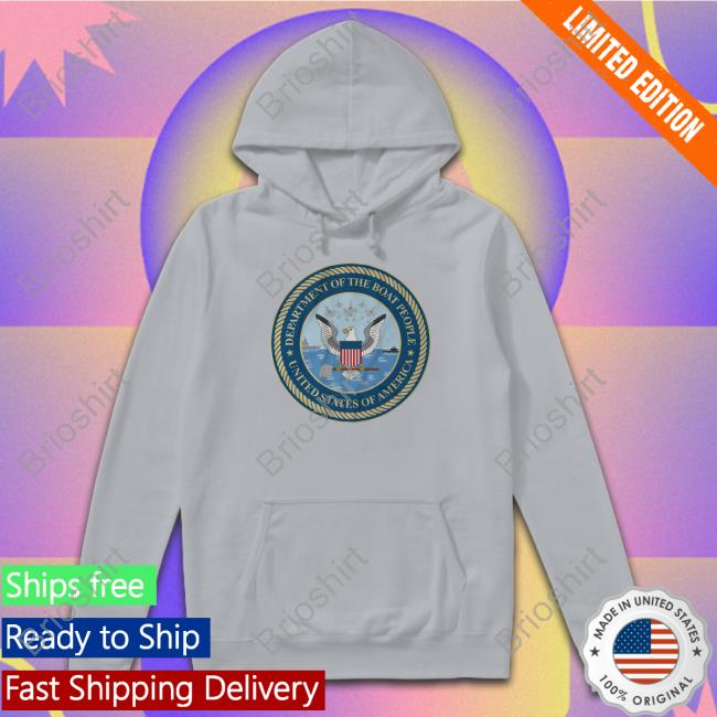 Official Ryan Mcbeth Merch Department Of The Boat People Hoodie