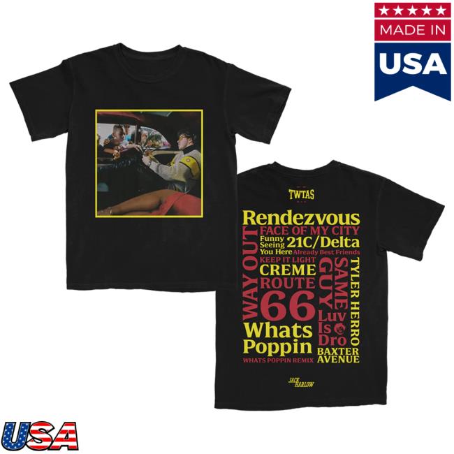 Official Jack Harlow Merch Store Jack Harlow Autograph Cover T-Shirt Jack Harlow Clothing Shop JackHarlow