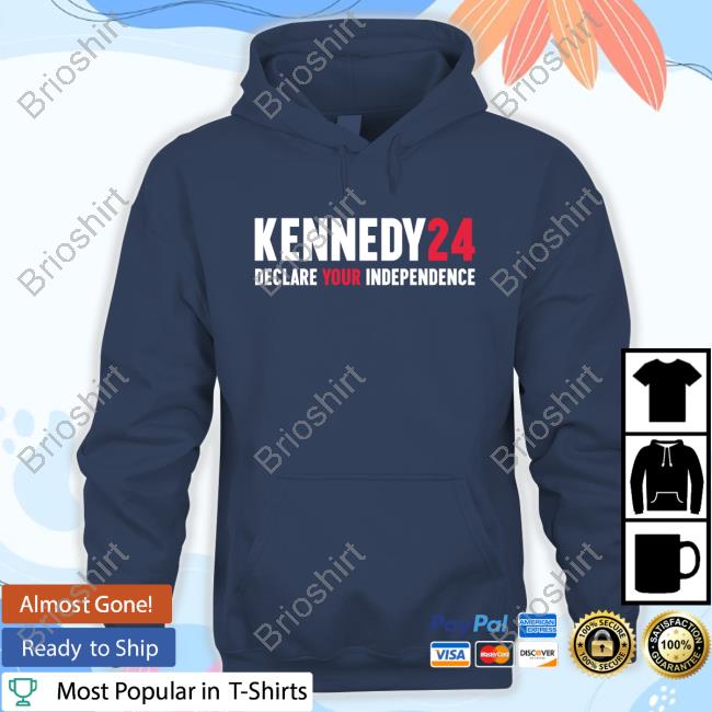 Robert F. Kennedy For President | Team Kennedy | Kennedy24 Official Merch Store | Declare Your Independence Shirts