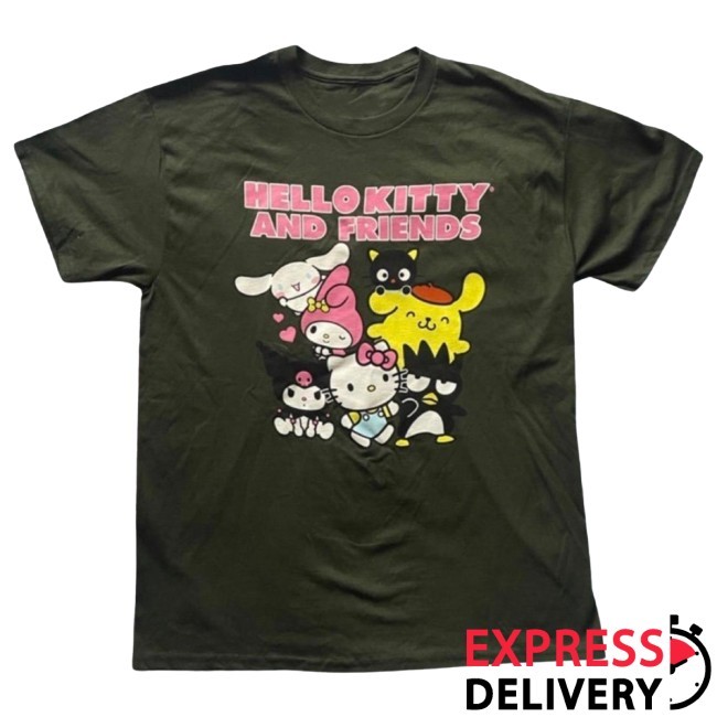 Official Hello Kitty And Friends Group New Shirt - Hello Kitty