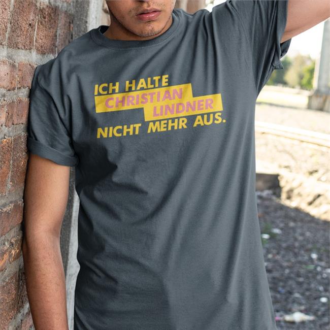 Ich Halte Christian Lindner Nicht Mehr Aus Long Sleeved T Shirt Glckskind Merch