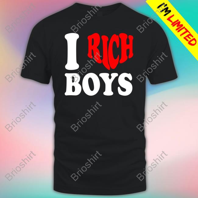 I Love Rich Boy Long Sleeve Tee Rich Heart