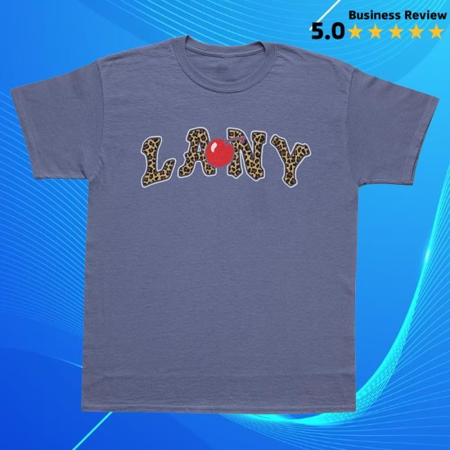 Official Lany Merch Store Shop Leopard Lany Popover Hoodie