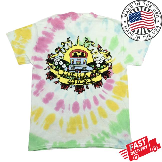 Lorna Shore Store Merch Lorna Shore Trippin & Riffin Tie Dye Top Shirt Lornashorestore