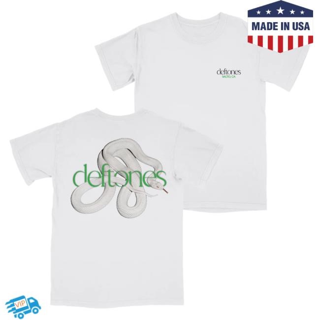 Official Deftones Store interlaced snake logo Shirt