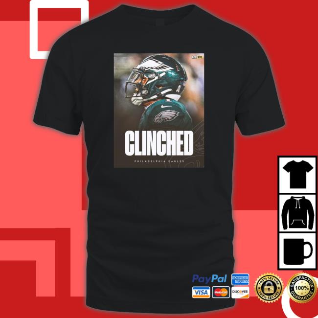 Official First team to clinch a playoff spot this season Philadelphia Eagles Shirts