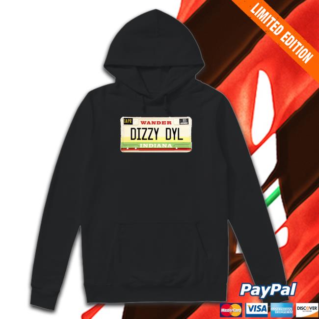 Dizzy Dyl Black Plate Hoodie