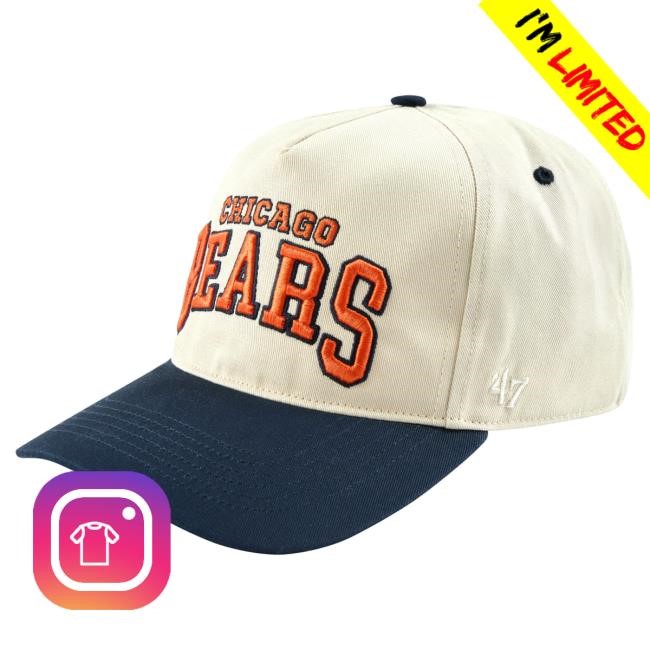 Official Golf Wang Merch Bears Snapback White Cap by Golf Wang x NFL
