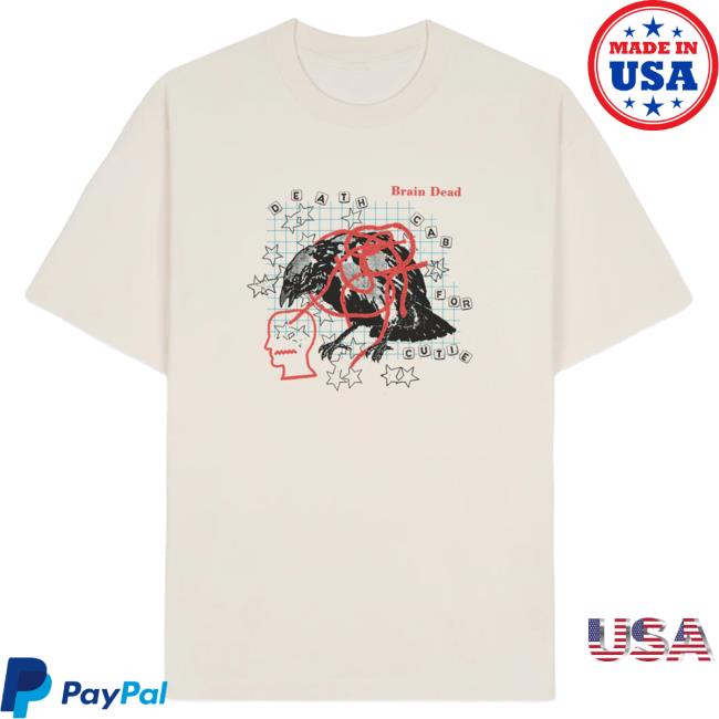 Brain Dead X Death Cab For Cutie Tee - Natural