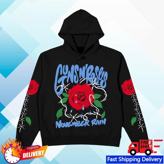 November Rain Black Hood - Guns N' Roses Official Store